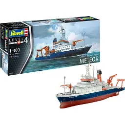 Збірна модель Revell Німецький дослідницький корабель Метеор рівень 4, масштаб 1:300, 181 деталь (RVL-05218) - мініатюра 3
