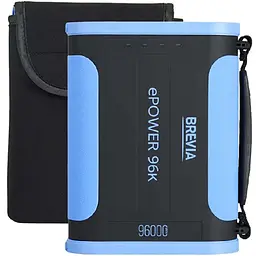 Power Bank Портативний Акумулятор Bix 30000 mAh 3x USB 22,5 Вт Чорний (PB302) - мініатюра 2