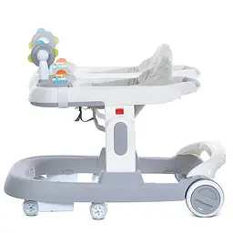 Ходунки дитячі Bambi M 5032L-11 музика, світло, сірий - мініатюра 2