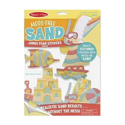 Набір для творчості Melissa & Doug Об'ємні блискучі наліпки Пляж (MD30042)