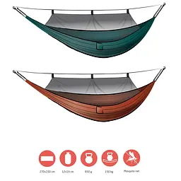 Гамак Grand Canyon Bass Mosquito Hammock Storm (360028) - мініатюра 3