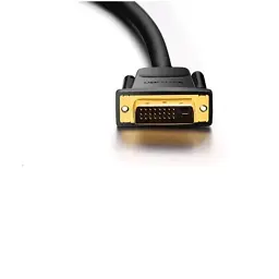 Кабель мультимедійний HDMI M to DVI M 1.0m 4K60Hz black Vention (ABFBF) - мініатюра 2