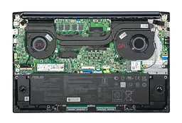 Вентилятор Asus кулер для моделей ноутбука Vivobook Pro K3500, X3500, K6500, M6500, N7600 (CPU Fan) 13NB0UV0T04111 Оригінал, 5V, 4pin - мініатюра 3