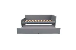 Ліжко угловая Leo 90 Grey R - мініатюра 3
