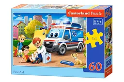Пазли Castorland Перша допомога, 60 елементів, 32x23 см, B-066193