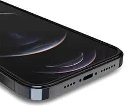 Захисне скло iLera DeLuxe Armor Full Cover для Apple iPhone 12 Pro Max (iLFCDL1256) [56382] - мініатюра 3