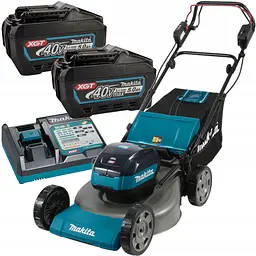 Газонокосарка самохідна акумуляторна Makita LM002GT201 (53 см, 20-100 мм, 70 л, BL, XGT)