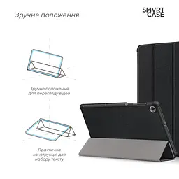 Чохол-книжка на планшет Lenovo Tab M8 4th Gen, Smart Case, black, підставка для планшета 8 , шкіряний, мікрофібра, на магніті, ArmorStandart (ARM65578) - мініатюра 4