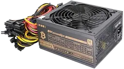 Блок живлення Kenweiipc Mining KW-1300PG 1300W 80+ Gold (KW-1300PG) Б/В