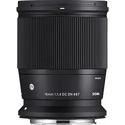 Об'єктив Sigma AF 16mm f/1.4 DC DN Contemporary Canon RF (00-85126-40272-3) [135186]