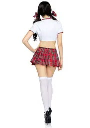 Еротичний костюм Leg Avenue Miss Prep School S/M мульті - мініатюра 6