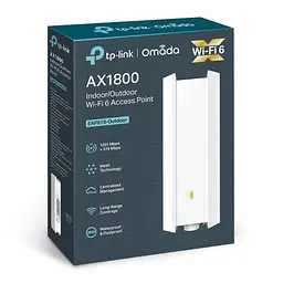 Точка доступу EAP610-Outdoor WiFi 6 White TP-Link teh0019664 - мініатюра 4