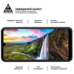 Захисне скло на ZTE Blade L220 з олеофобним покриттям, Pro, повне проклеювання, антистатичний і пиловідштовхуючий шар, 9H, самоклеючеся, 2.5D, на весь екран, антистатичний клей, ArmorStandart (ARM68890) - мініатюра 4