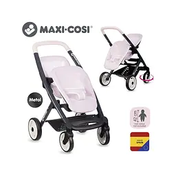 Коляска для ляльок Smoby для двійнят Maxi-Cosi Рожева перлина, 54 х 38, 5 х 64 см, 3+ (7600253221) - мініатюра 7