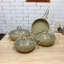 Набір посуду O.M.S. Collection 3023 IND-Crem 7 предметів