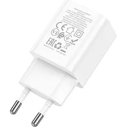 Мережевий зарядний пристрій Hoco N27 Innovative 20W USB-C White [93096]