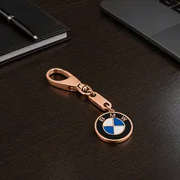 Брелок з червоного золота BMW (БМВ) (з9013) - мініатюра 3