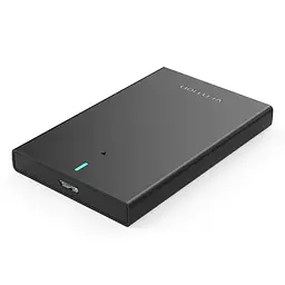 Зовнішній карман для накопичувача Vention 2.5 Inch SATA Hard Drive Enclosure (USB 3.0 Micro-B) чорний (KPAB0)