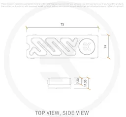 Радіатор для SSD EKWB EK-Quantum Convection M.2 NVMe - Silver (3831109894613) - мініатюра 3