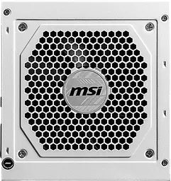 Блок живлення MSI MAG A850GL PCIE5 850W 80+ Gold White (MAG A850GL PCIE5 WHITE) - мініатюра 2
