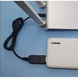 Кабель для Wi-Fi роутера USB-DC 12V з перетворювачем для живлення від павербанка - мініатюра 5