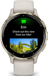 Смарт-годинник Garmin Venu 3S Soft Gold S. Steel Bezel w. French Gray Case and S. Band (010-02785-02/52) - мініатюра 6