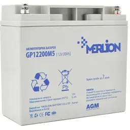 Батарея до ДБЖ Merlion 12V-20Ah (GP12200M5)