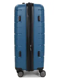 Валіза середня M поліпропілен Worldline Airtex 282 74л 64×41×26см Синій - мініатюра 6