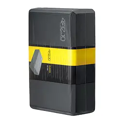 Блок для йоги 4FIZJO Black 4FJ1387 (P-5907222931387) - мініатюра 4