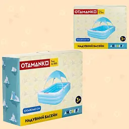 Басейн з тентом прямокутний Otamanko Айсберг 300х180х60 см - мініатюра 4