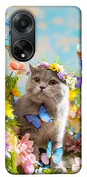 Чохол Demsky Spring cat для Oppo A58 4G