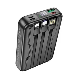 Повербанк з 3 вихідними роз'ємами 10000 mAh 22.5W + PD20W Hoco DB59 Guardian - мініатюра 2