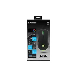 Мишка Defender Arga GM-049 USB Black (52049) - мініатюра 4
