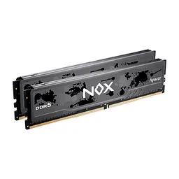 Модуль пам'яті для комп'ютера DDR5 32GB (2x16GB) 6000 MHz NOX Apacer (AH5U32G60C622MBAA-2) - мініатюра 2