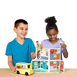Ігровий набір Melissa & Doug Магазин піци та морозива магнітний (MD30658) - мініатюра 6