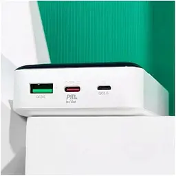 Акумулятор портативний Hoco J102A Cool figure 20W 20000mAh білий 6931474783639 - мініатюра 7