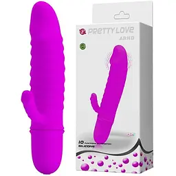 Вібратор Pretty Love Arnd 11.5 см фіолетовий