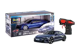Машинка Revell Car Audi e-tron GT 1/24 RC Scale на управлінні синій 24668