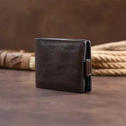 Чоловічий шкіряний гаманець GRANDE PELLE 9х11,5х3 см acs0015037 - мініатюра 9