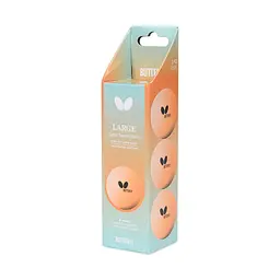 М'ячі для настільного тенісу Butterfly Large Balls 3 шт (7012650144) - мініатюра 2