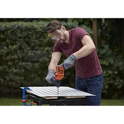 Дриль ударний Black+Decker мережевий 500 Вт (BEH200-QS) - мініатюра 6