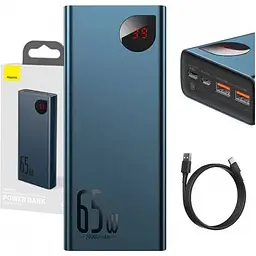 Портативна батарея Baseus Adaman Metal 20000mAh 65W PPIMDA-D03 - мініатюра 8