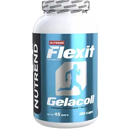 Препарат для суглобів і зв'язок Nutrend Flexit Gelacoll, 180 капсул
