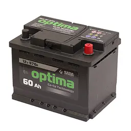 Автомобільний акумулятор Optima 6СТ-60 (-/+) Євро 12В 60Ач 570А - мініатюра 3