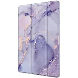 Чохол-книжка BeCover Soft Edge TPU з кріпленням для стілусу для Xiaomi Redmi Pad SE 8.7" Purple Marble (712577) - мініатюра 3