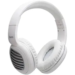 Навушники бездротові Hoco W23 Brilliant Sound Bluetooth накладна стереогарнітура біла
