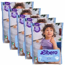 Підгузники Libero Comfort 7 (16-26 кг), 105 шт