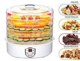 Сушарка для грибів трав і харчових продуктів дегідратор Camry CR 6659 - мініатюра 3