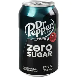 Напій Dr. Pepper Cherry Zero газований 0.355 л (951548)