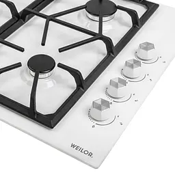 Поверхня газова на металі WEILOR GM W 634 WH - мініатюра 5
